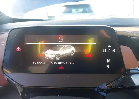 2021 Volkswagen Id.4 Pro S из США, поврежденный, VIN WVGKMPE27MP022019